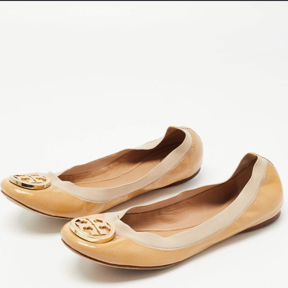 Tory Burch Patent Leather Flat 8.5